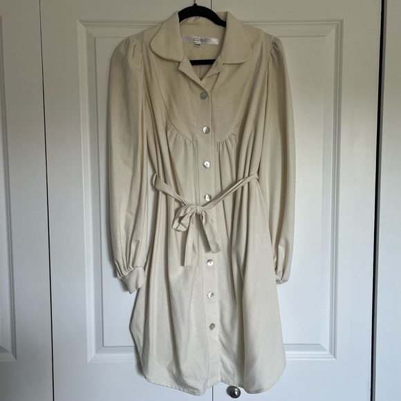 Raw Silk Wild Rose Dress by Jessica Redditt - Picture 2 of 2